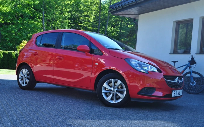 Opel Corsa cena 35900 przebieg: 72000, rok produkcji 2015 z Leśna małe 301